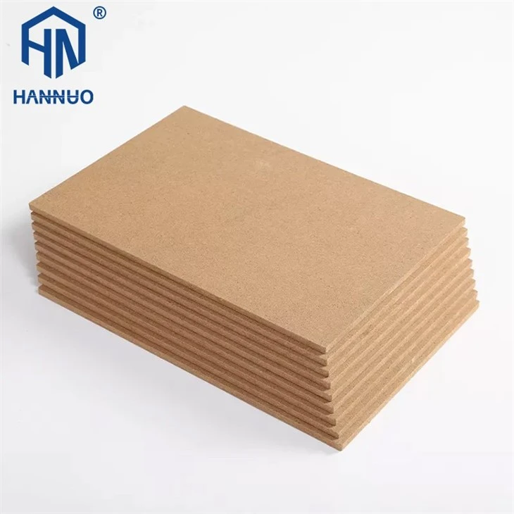 FSC Plain/Raw Mdf Materials Board 8mm 16mm 18mm From China Factory